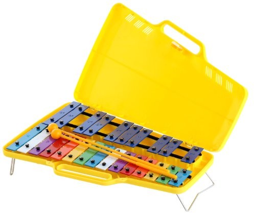 Classic Cantabile Classic cantabile sopran dzwonek do gry chromatyczny (muzycznej z 25 płyt, w zestawie: Case i 2 schlaegeln dźwięku, dzieci Percussion) 00029141