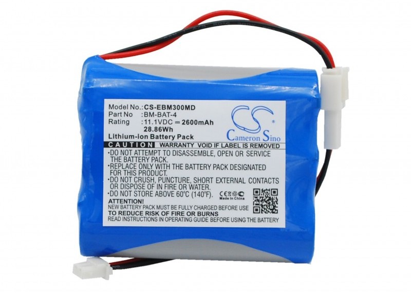 Cameron Sino Bionet BM3 BM-BAT-4 2600mAh 28.86Wh Li-Ion 11.1V Cameron Sino)