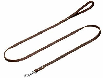 Karlie 02430 smycz Rondo, nitowana dł.: 100 cm szer.: 20 mm brązowa 02430