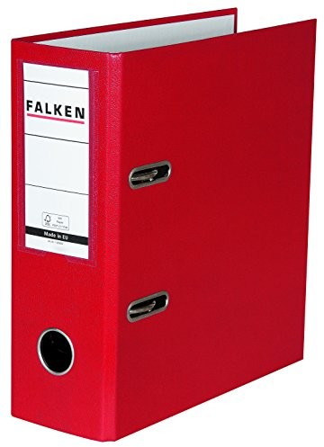 Falken segregator formaty specjalne do DIN A5 pionowy, czerwony szeroki 11285657