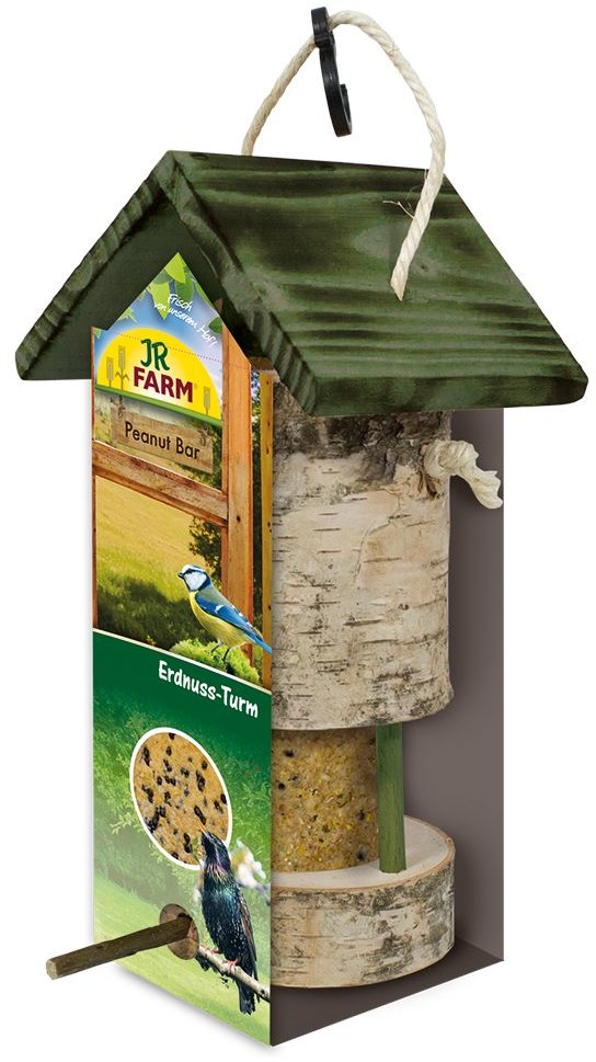 JR Farm JR Garden Batonik z orzeszkami ziemnymi wieża z wypełnieniem Wypełnienie 2 sztuki