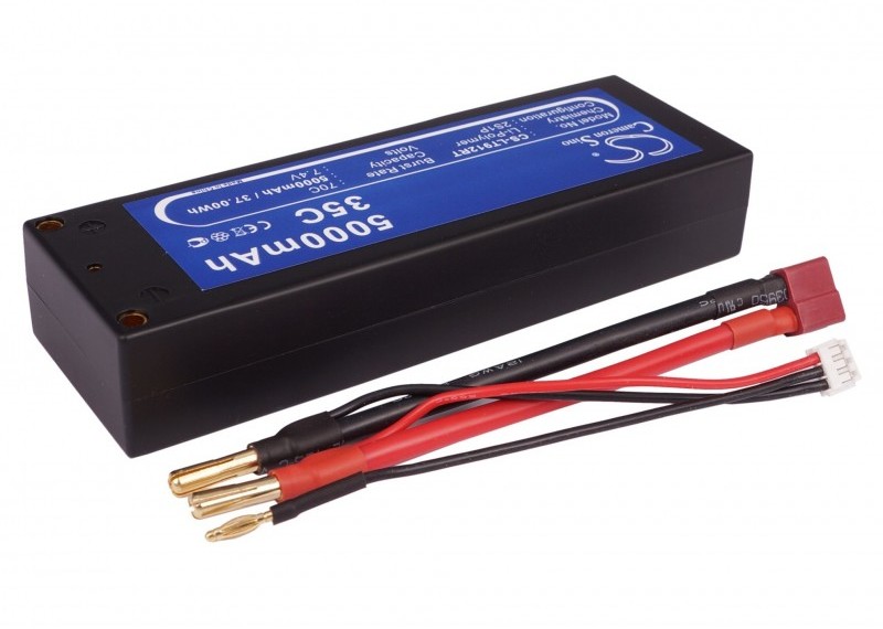 Cameron Sino 5000mAh 37.00Wh Li-Polymer 7.4V 2S 35C