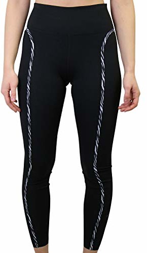 Nike Spodnie damskie One Luxe Icon Clash czarny/purpurowy/przezroczysty XL CZ9210-010