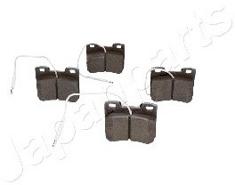 JAPANPARTS Zestaw klocków hamulcowych, hamulce tarczowe PA-0034AF