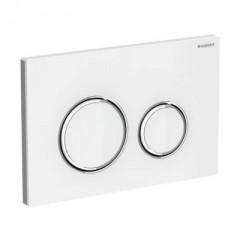 Geberit 115.884.SI.1 Sigma21 przycisk spłukujący biały/chrom błyszczący 115.884.SI.1