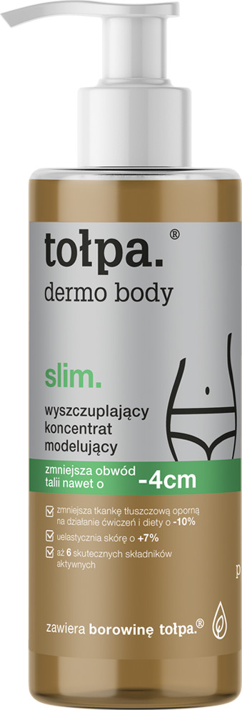 Tołpa Dermo Body Slim wyszczuplający koncentrat modelujący, 250 ml