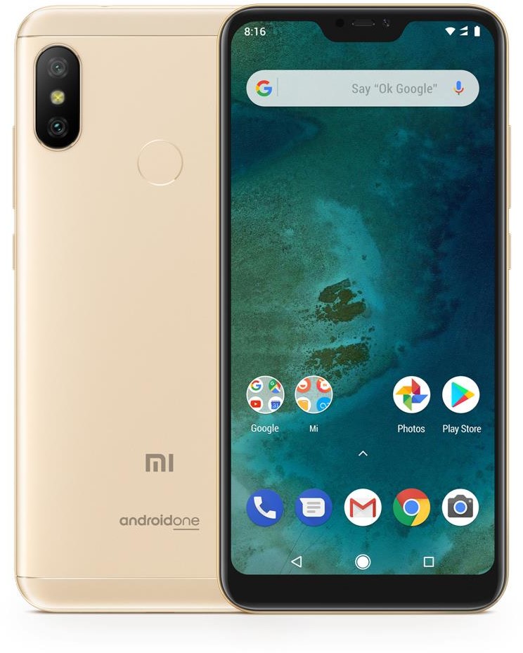 Xiaomi Mi A2 Lite 64GB Dual Sim Złoty