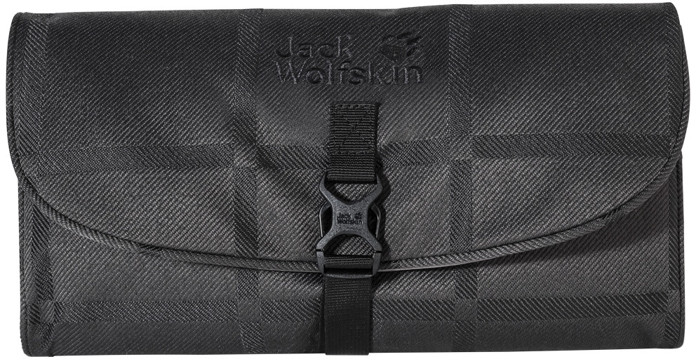 Jack Wolfskin Kosmetyczka WASCHSALON Y.D. black big check - ONE SIZE apm_8006411-8014