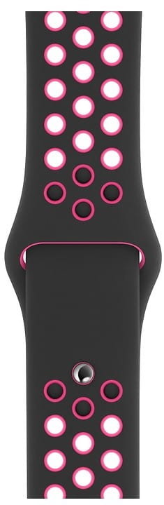 Apple Pasek sportowy Nike w kolorze czarnym/radykalnego różu do koperty 40 mm - S/M i M/L 1_702437