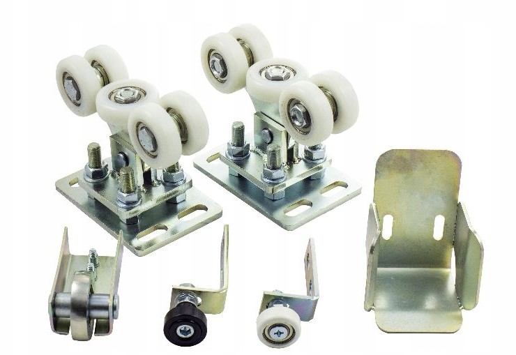 Wózek wózki rolki do bramy przesuwnej 70x70 zestaw