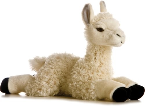 Aurora 12281 30 cm Flopsie Teddy Llama - kremowa i czarna 12281E