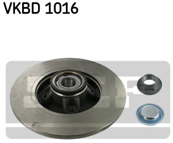 SKF Tarcze hamulcowe (komplet 2 sztuk) VKBD 1016