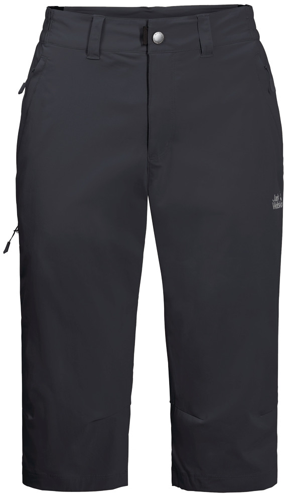 Jack Wolfskin Spodnie softshell ACTIVATE LIGHT 3/4 PANTS M phantom - 58 1505491-6350