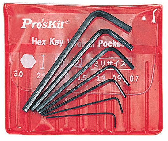 Zestaw Kluczy Imbusowych 7 Szt. 8PK-022 Proskit