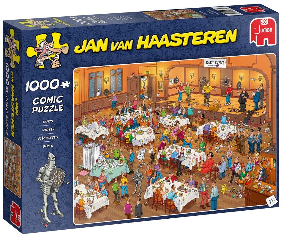 Jumbo Jan Van Haasteren, puzzle Turniej w rzutki