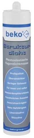 Beko -Plast oelas stoły do spoinowania uszczelniająca, struktura uszczelniający 310 ML WS 230330
