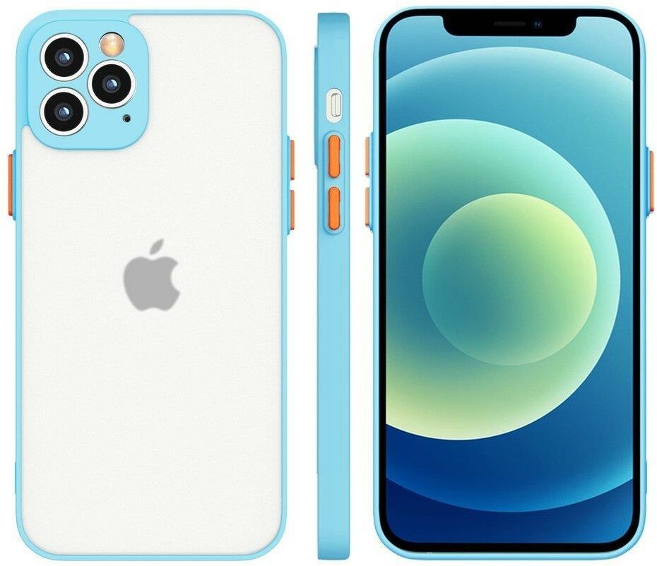 Hurtel Milky Case silikonowe elastyczne półprzezroczyste etui do Samsung Galaxy A71 granatowy