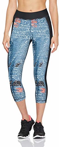 Under Armour damska armatura UA HG z nadrukiem Capri, czarny, XS (1310667-003-XS)