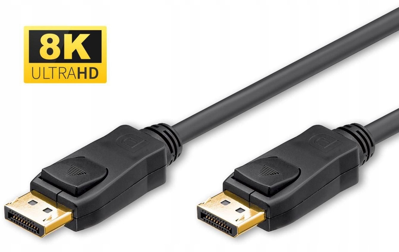 MicroConnect 8K Displayport Cable 1m