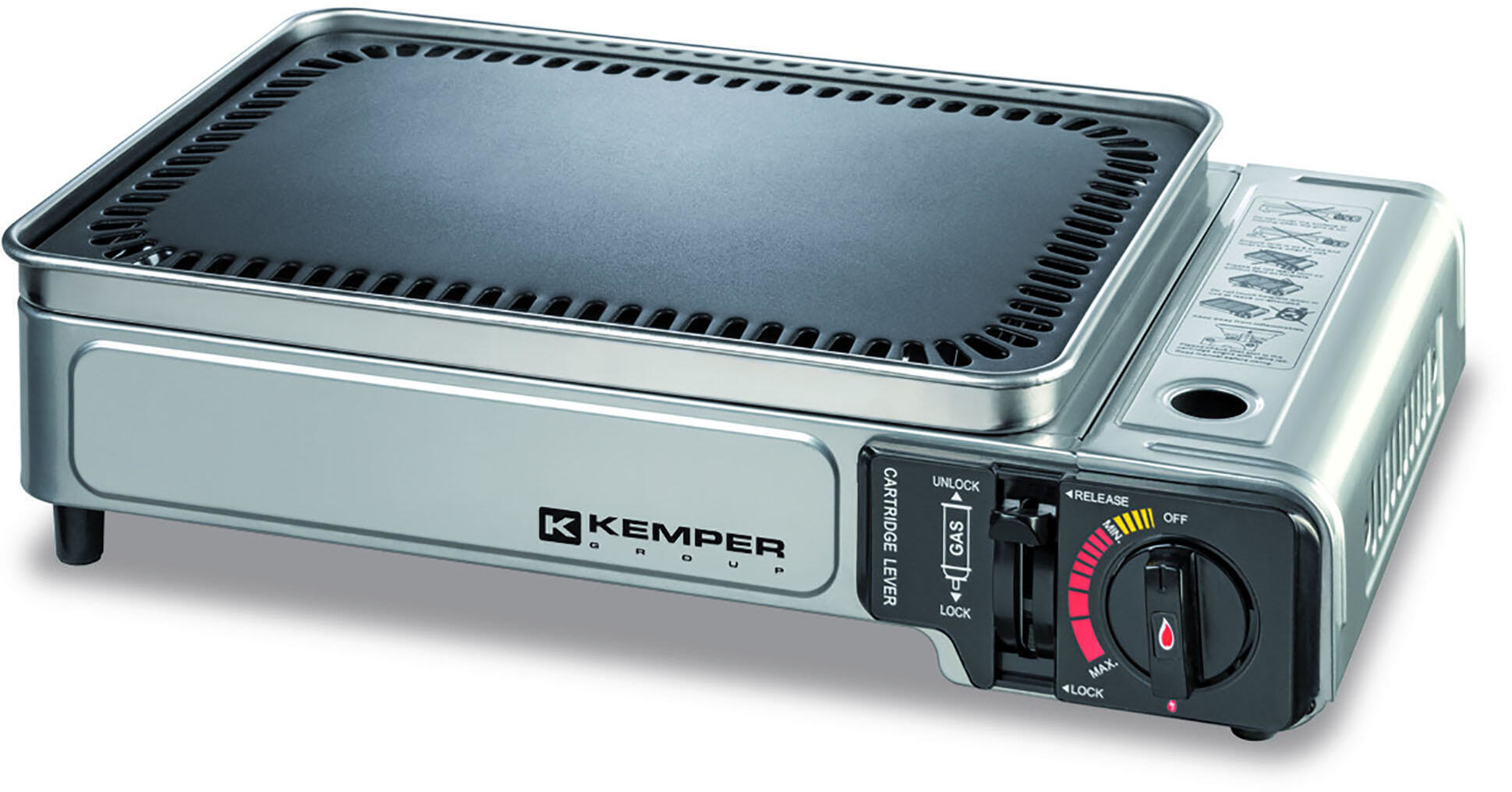 KEMPER Kuchenka kempingowa Smart Plancha Unisex