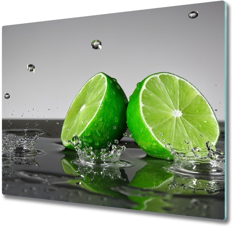Tulup.pl Deska kuchenna Limonka w wodzie 60x52cm
