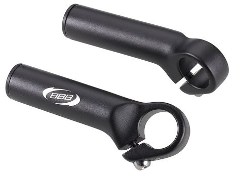 BBB Bar End trailmo NKey 118 G, czarny, standard 882200101_Mattschwarz