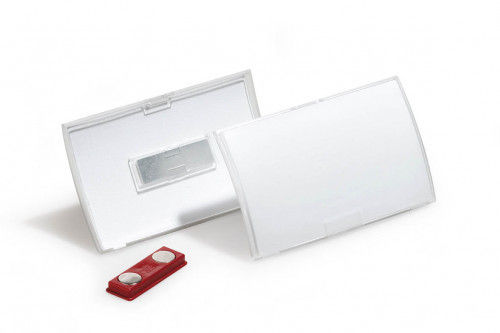 Durable Identyfikator z magnesem Click Fold 40 x 75mm 10 sztuk 8212
