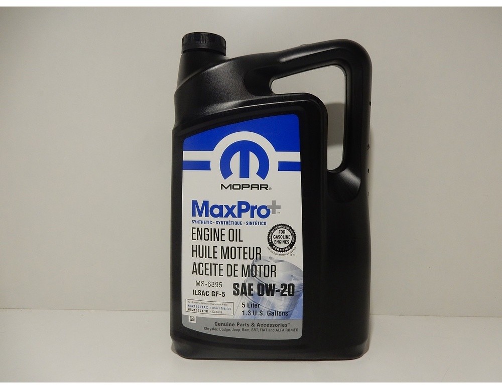 MOPAR MAXPRO+ 0W20 5L