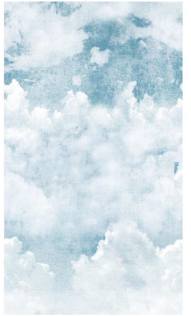 Tapeta panoramiczna Blue Clouds A42501 chmury 159 x 280 cm