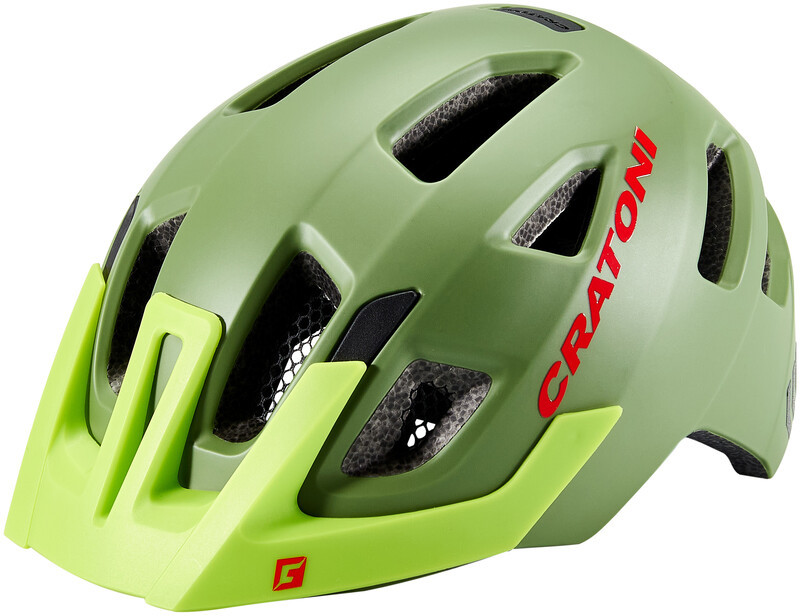 Cratoni Maxster Pro Kask Dzieci, jungle/green matte S/M | 51-56cm 2020 Kaski dla dzieci 2015064045
