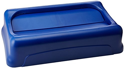 Rubbermaid Commercial Products fg26736 0blue Slim Jim Pokrywa kołyskowa, niebieski FG267360BLUE