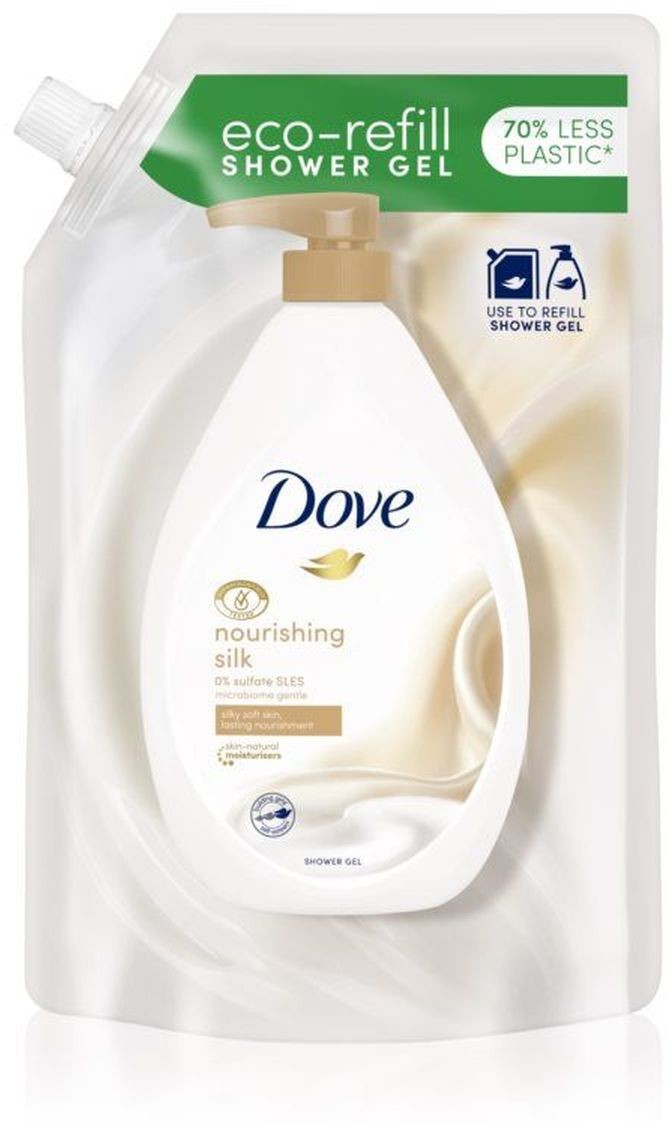 Dove Żel pod Prysznic Nourishing Silk Odżywczy Zapas 720 ml 148170