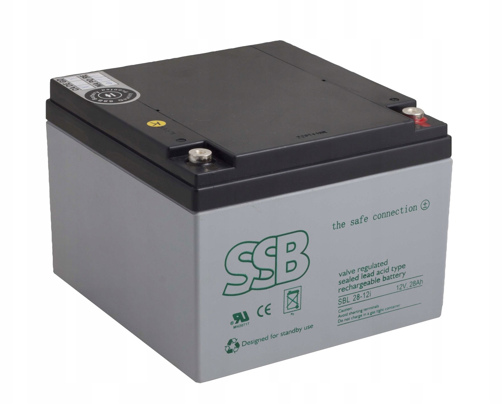 SSB Akumulator Sbl 28-12i Agm 28Ah 12V 10-12 lat