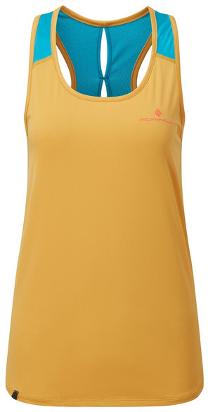 RONHILL RONHILL Koszulka biegowa damska TECH REVIVE RACER VEST żółta