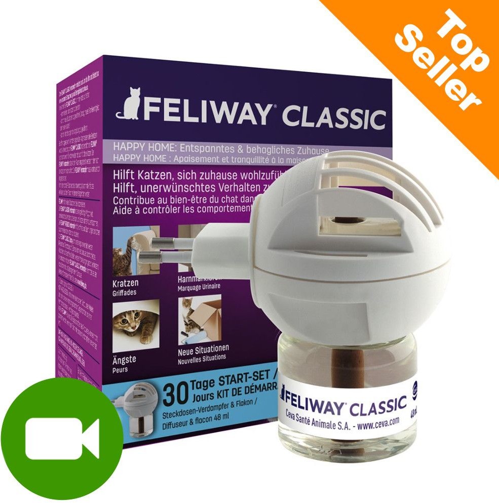 Feliway dyfuzor z feromonem F3 Dyfuzor i flakonik 48 ml