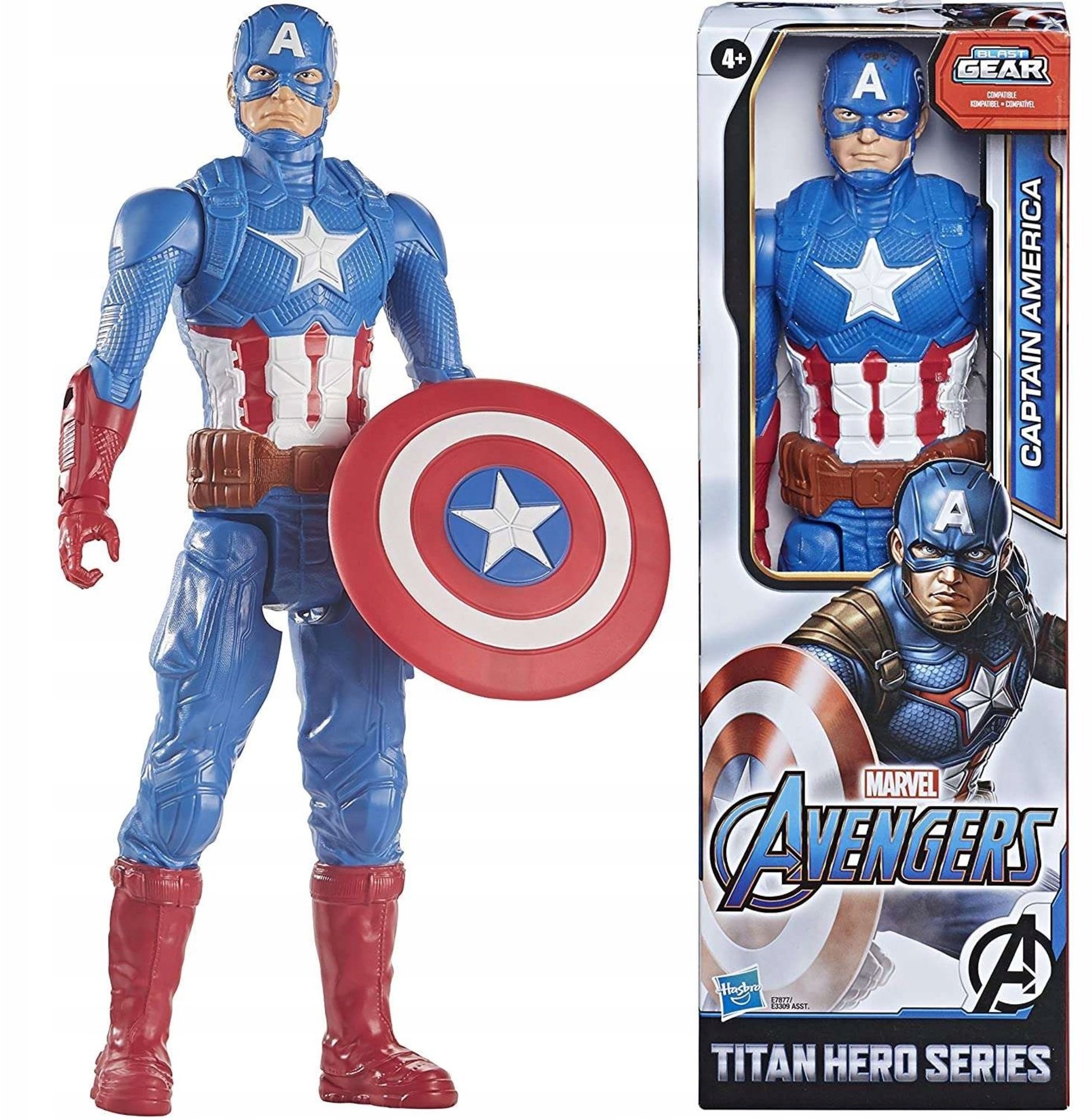 Hasbro Kapitan Ameryka Duża Figurka 30 CM Avengers