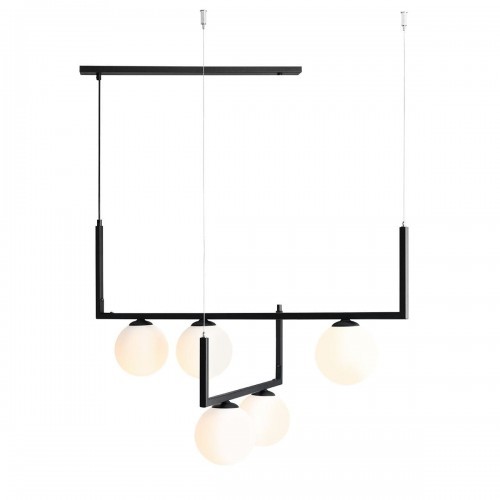 Aldex Artemere lampa wisząca 5-punktowa czarna 1071F1