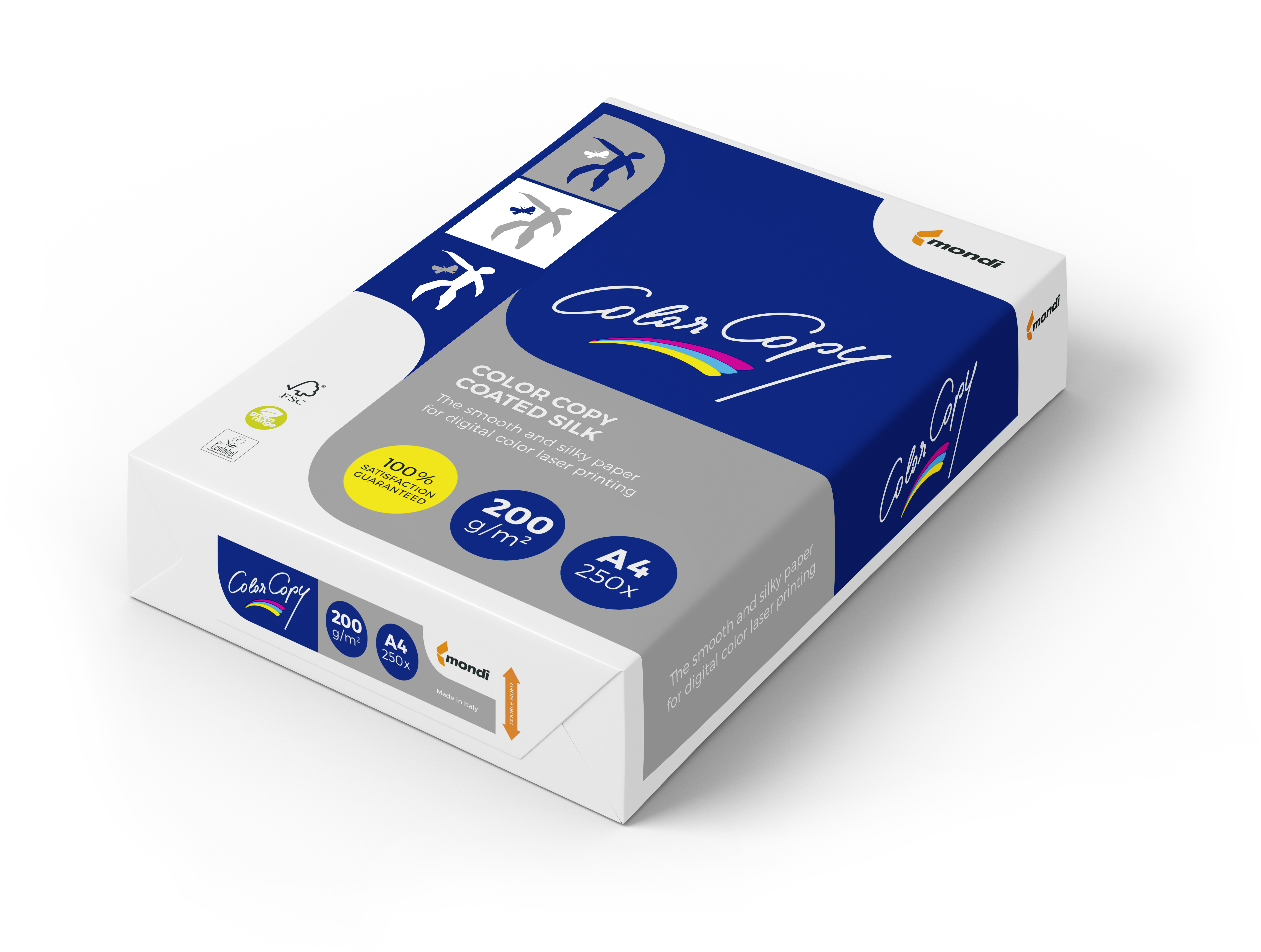 Color Copy Papier Coated Silk A3 200g do drukarki i ksero - ryza 250 ark. PAP.036