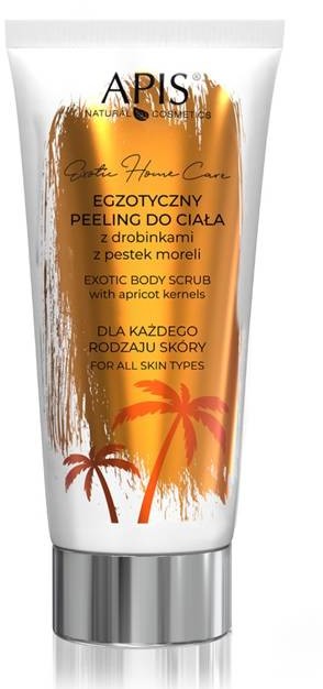 Apis Exotic Home Care Egzotyczny peeling do ciała z drobinkami z pestek moreli 200ml