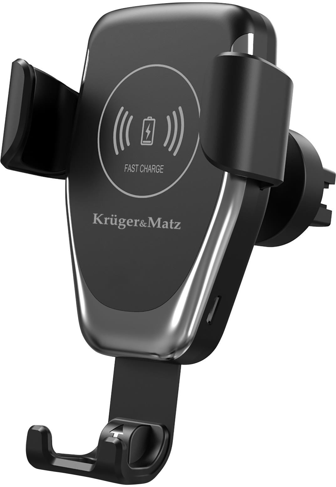 Kruger&Matz Uchwyt samochodowy Kruger&Matz KM0128 z funkcją ładowania indukcyjnego KM0128