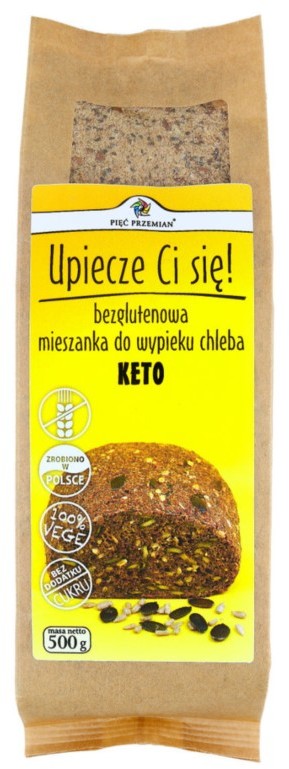 Pięć Przemian Mieszanka do wypieku chleba KETO PRZE966