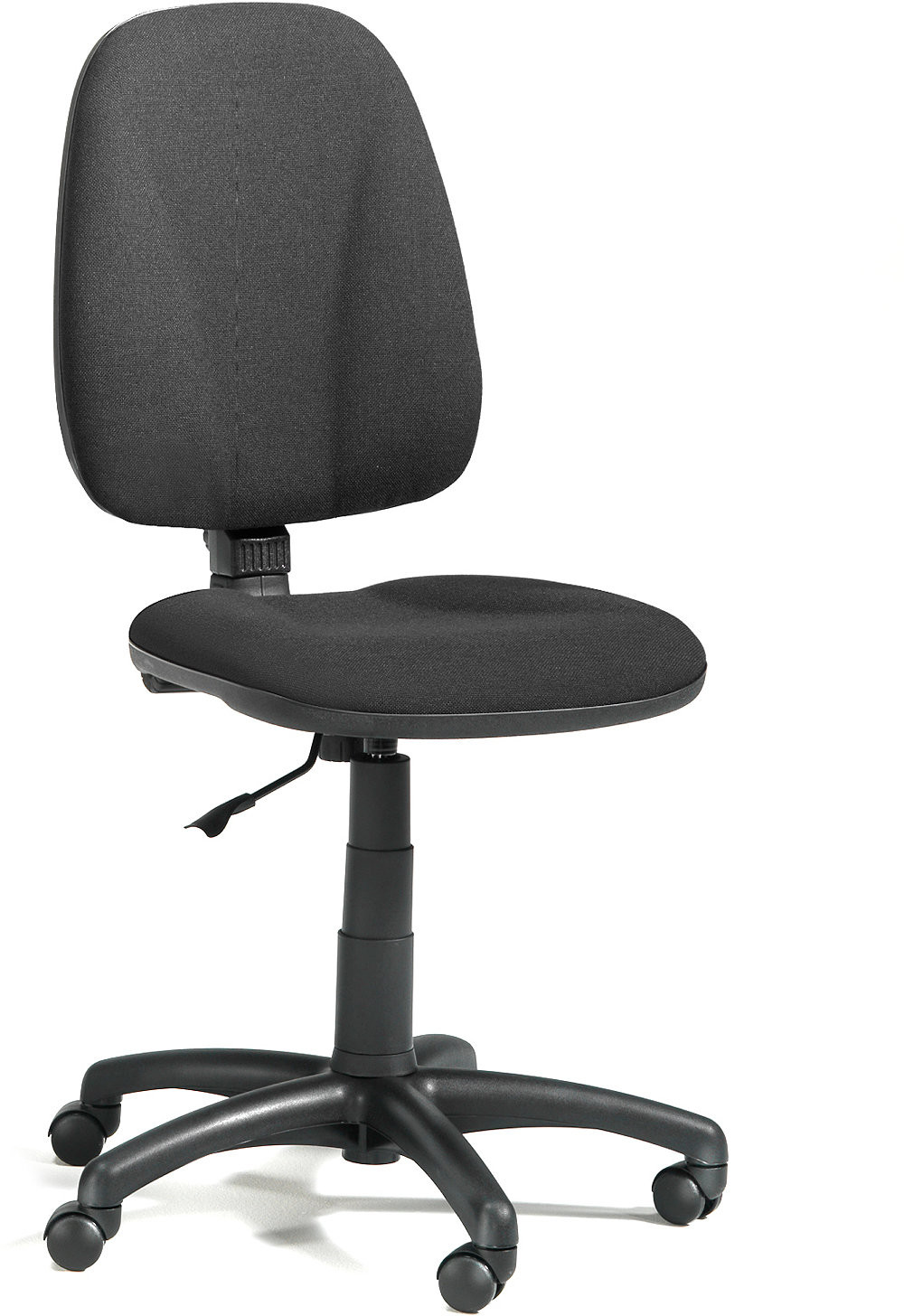 AJ Czarne krzesło biurowe DOVER wysokie oparcie 122453