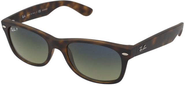 Ray Ban New Wayfarer Matte RB2132 894/76 Polarized