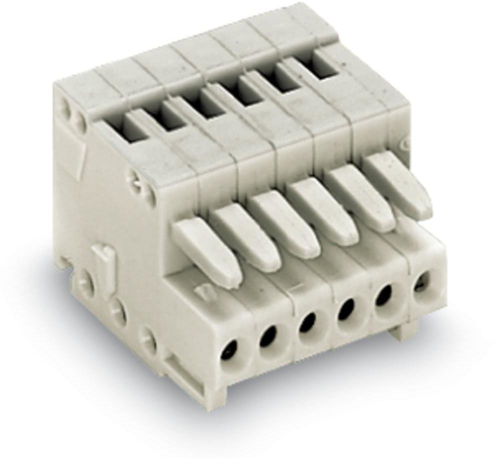 WAGO Obudowa żeńska na kabel WAGO 733-110 Ilośc pinów 10 Raster 2.50 mm 100 szt 733-110