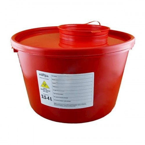 Inne Pojemnik ECO na odpady czerwony 3,5L 32-0014