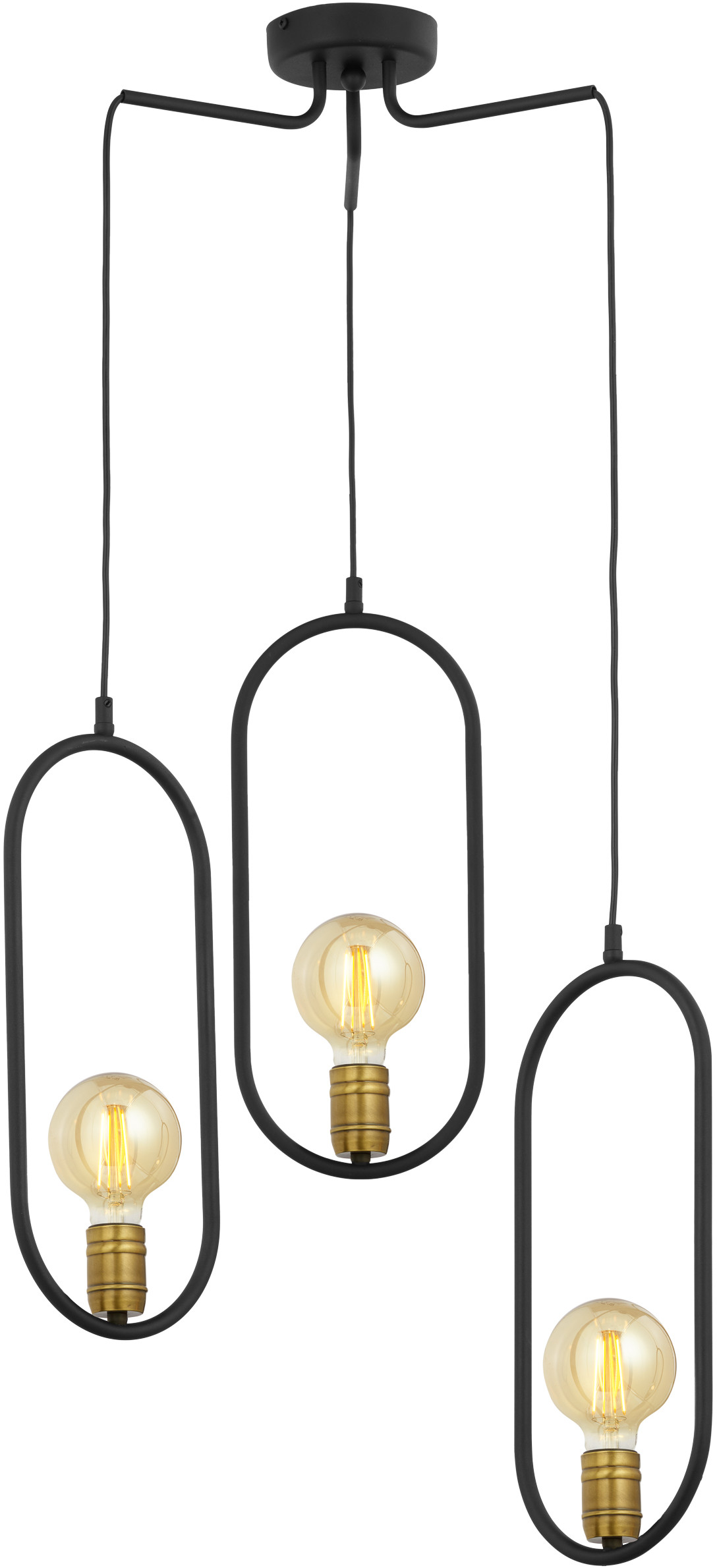 Jupiter Żyrandol 1818 z serii PONTI ŻARÓWKI