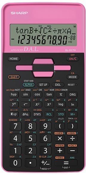 Zdjęcia - Kalkulator Sharp CALCULATOR SCIENTIFIC BLISTER PINK SH-EL531THBPK 