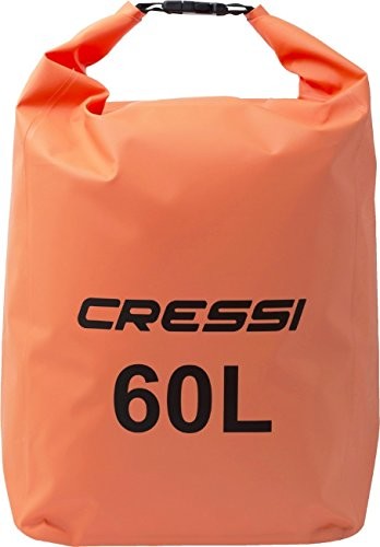 Cressi Dry Bag wodoszczelna kieszenie z długą szyjką z regulowanym paskiem na ramię Jazda na łodzi do nurkowania, pływania, surfowania, nurkowania,, wędkowanie, rafting, pływanie, camping i snowboar XUB96886 (XUB968860)