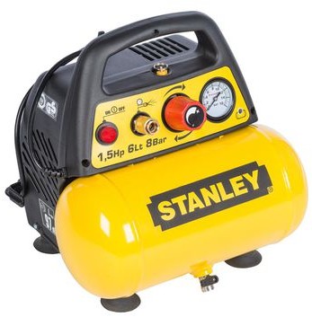 Stanley kompresor bezolejowy DN 200/8/6