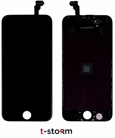 T-Storm t-storm wyświetlacz LCD i ekran dotykowy do Apple iPhone 6  hybrydowy (oryginalny wyświetlacz LG LCD + szkło i części innych producentów)  czarny